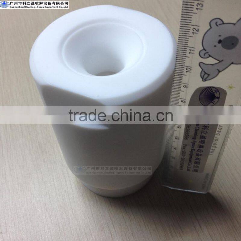 Plastic PTFE full jet spray nozzle