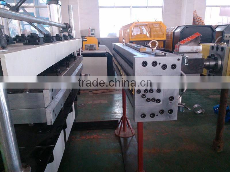 furniture use pvc skinning foam board machine/pvc skinning foamed board extrusion machine