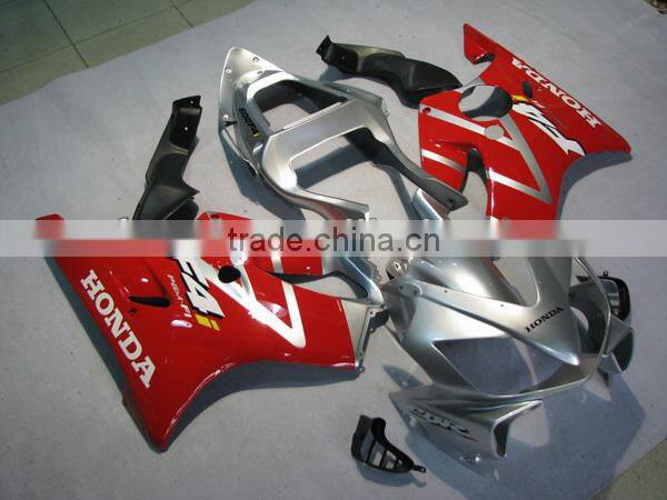 For Honda CBR600F4I CBR600 F4I 2001-2003 2002 M Red Silver Injection Fairing Body Work