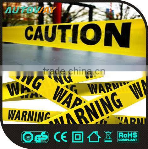 color printed security none adhesive plastic warning tape