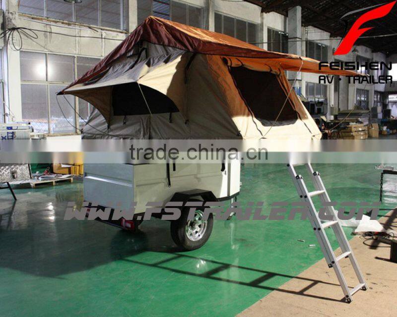 camper trailer with roof top tent FS-X1