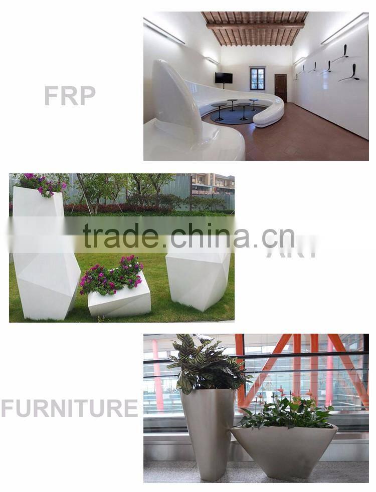 custom vogue design frp art public chair for salon