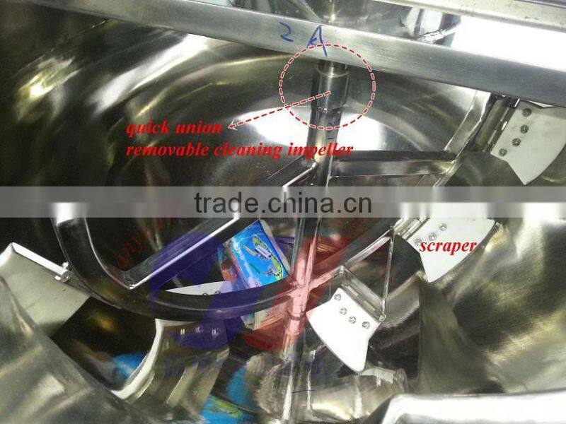 gas fired Jacketed Kettle tilting jacketed kettle 300L jacketed cooking kettle