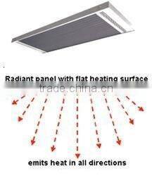Ceiling mounted infrared electrical heater