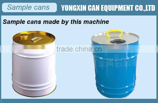 tin can seam welding machine for round can produciton line