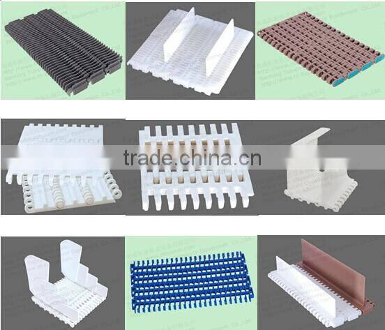 2400B Radius Flush Grid Plastic Conveyor Belt Modular Belting