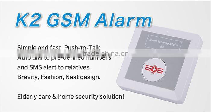 Auto Dialer wireless GSM SMS Alarm System with APP
