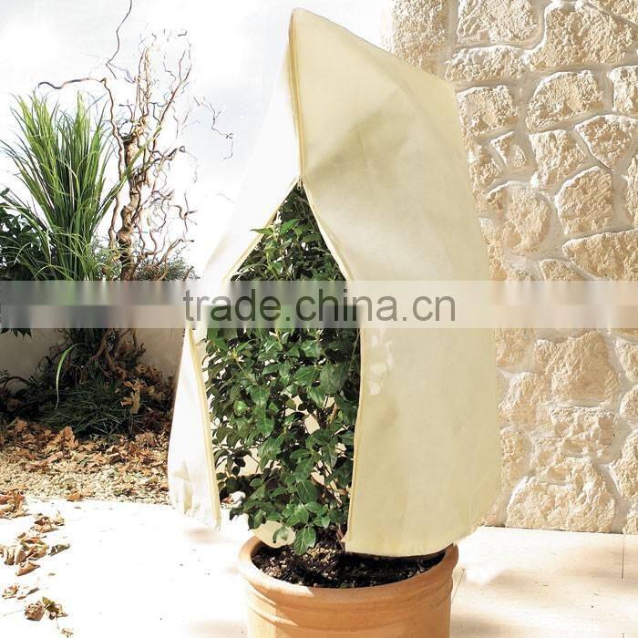 Decorative light outdoor plant pot cover