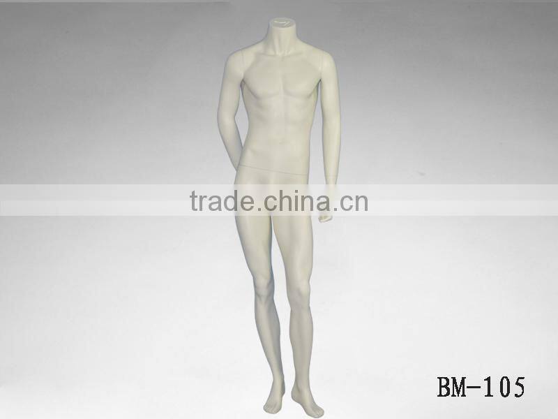 cheap headless display fat male mannequin for sale