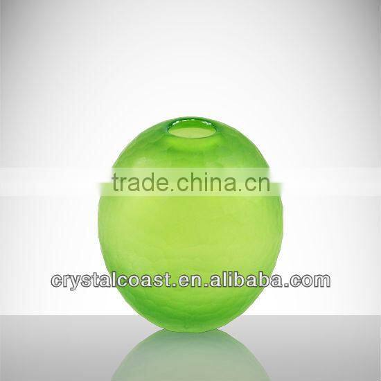 mini empty refillable egyptian perfume glass green bottles;2014 perfume glass bottles ; green glass perfume bottle;smudge pot