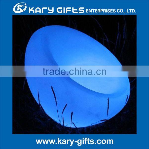 led illuminated table light up event furniture Disco ktv dj round glow top poseur table