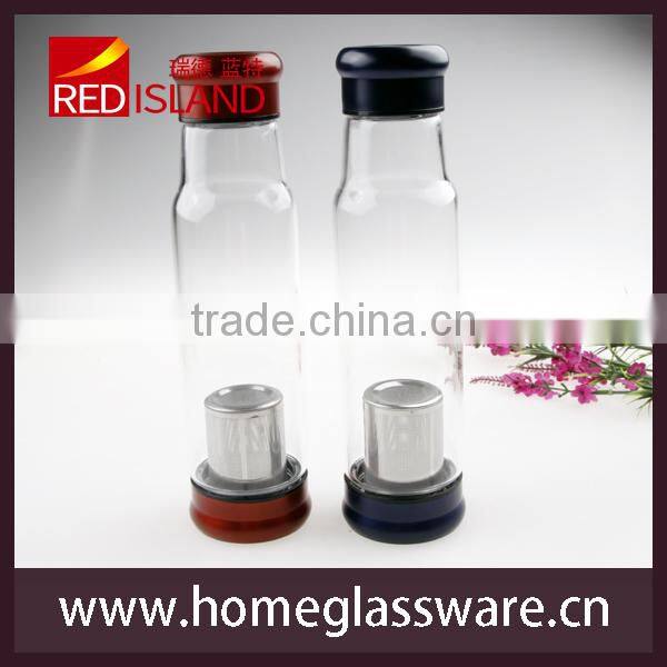 Outdoor Sports Tea Infuser Maker Bottle Water Cup Travel Drink Bottle