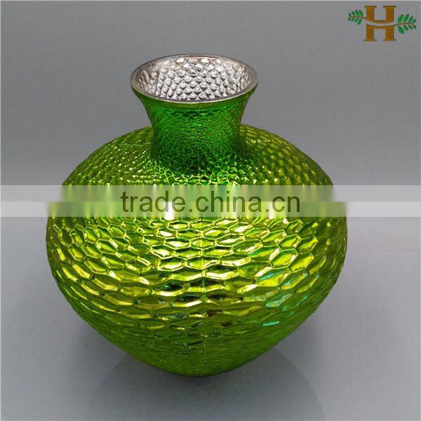wholesale tall different color glass vase