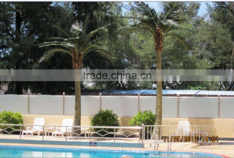 artificial coconut palm tree fiberglass tree sale fake tree outdoor decoration