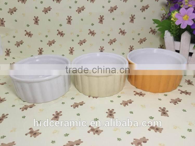 China manufacturer stocked stoneware ice cream bowl,ceramic ice cream cup