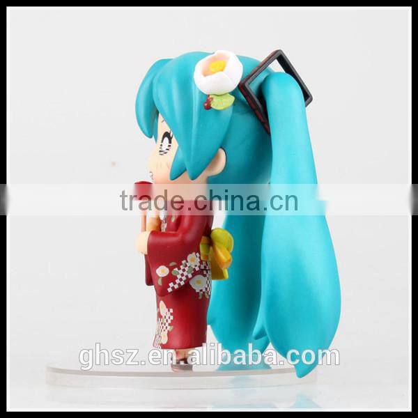 Wholesale factory price smile nendoroid yukata hatsune miku model