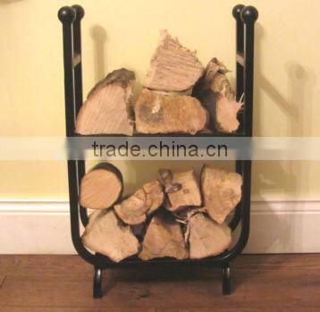 Iron log holder