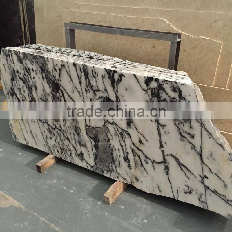 Ink White Marble China Marble Slab Price Hot sale
