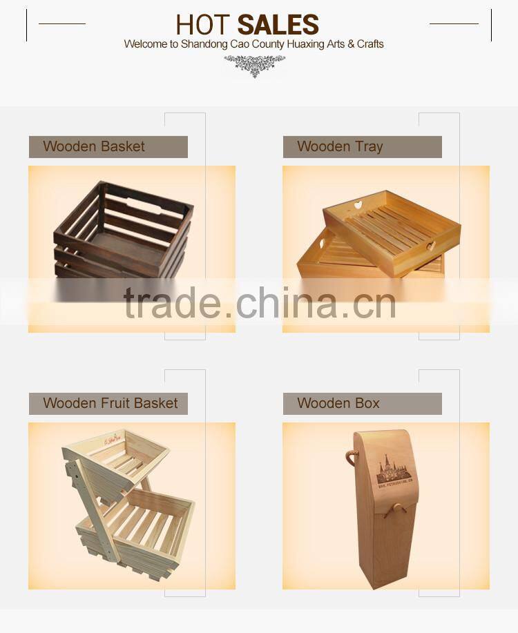 Living room furniture modern wooden drawer inserts with silk screen printed logo