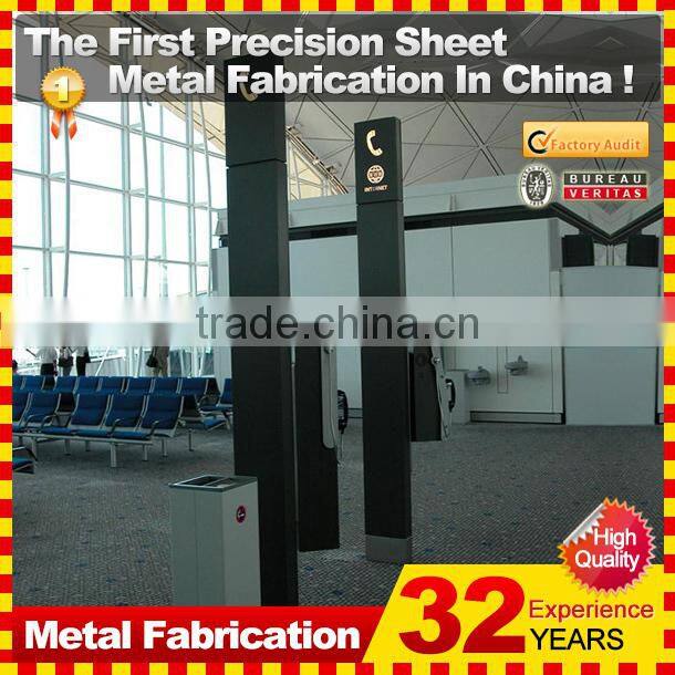 wall mounted popular modern telephone booth model