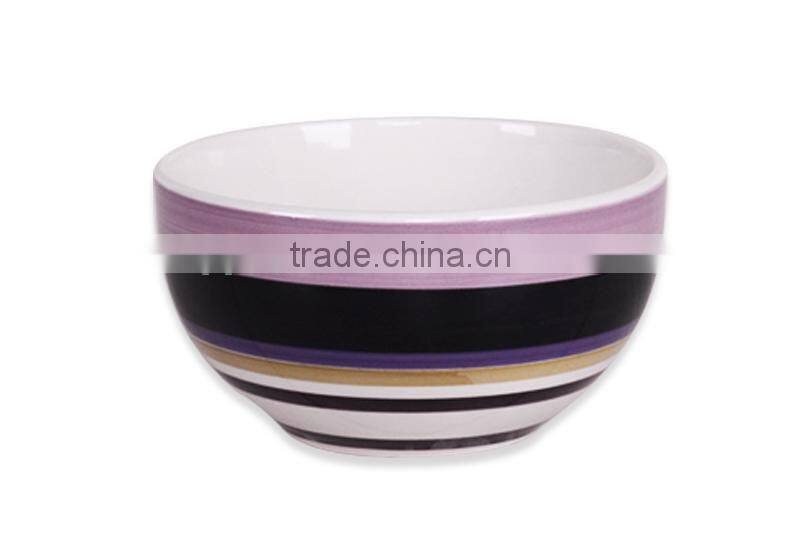 home use lead free bowl ceramic DAILY USE STONEWARE BOWL LFGB available