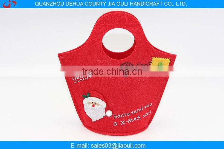 New design non woven fabric gift basket easter decoration basket