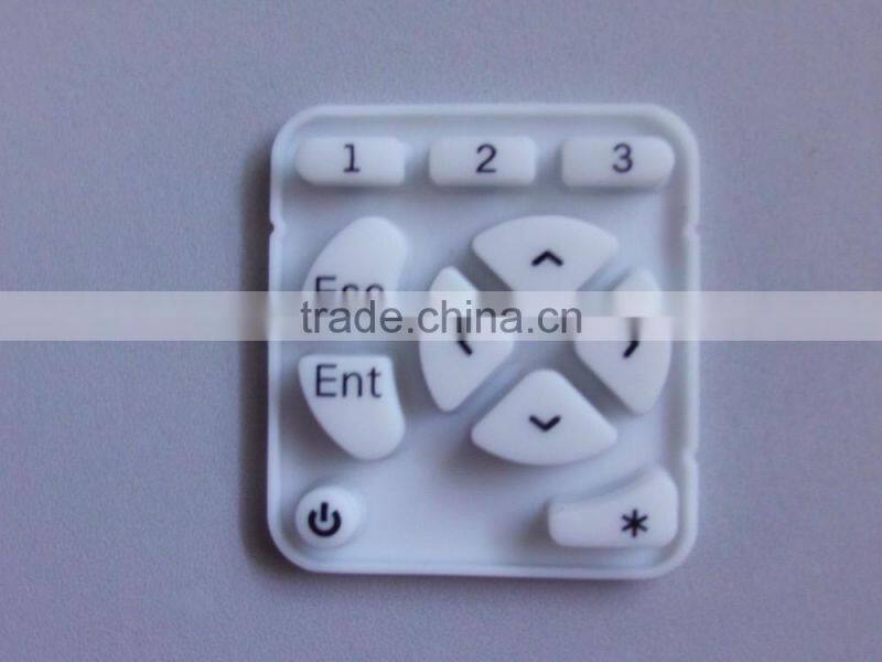 conductive silicone rubber keypad