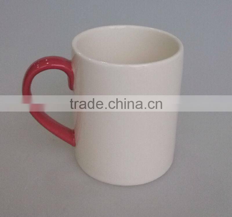 ceramic 14OZ color handle mug