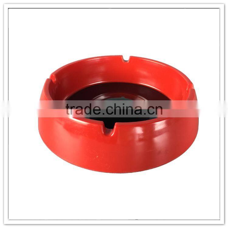 Red hot sell plastic melamine wall mounted ashtray hanging ashtray