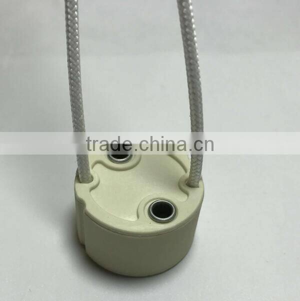 plastic rear cover porcelain GU10 lamp holder