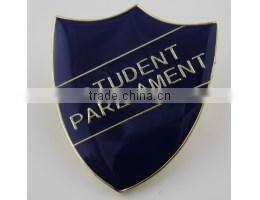 Pefect enamel pin metal school badge school lapel pin