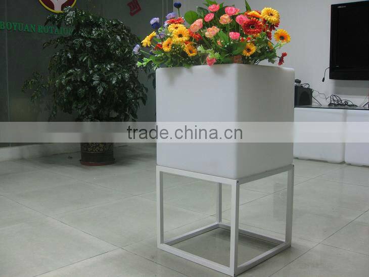 modern led lighting bar furniture, led lighting flower pot, led fruit pot