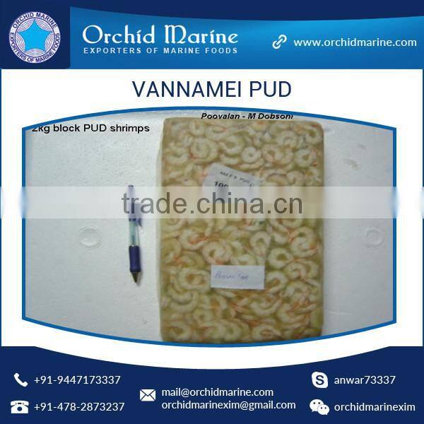 Pure and Fresh Frozen Vannamei PUD Shrimp for Various Food Dishes