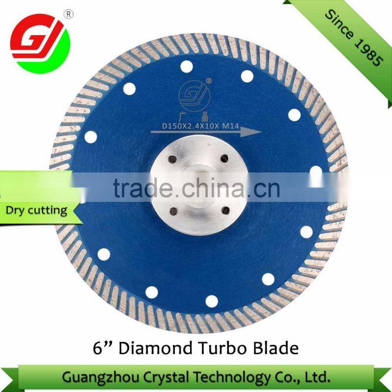 Stone Cutting Blade with Protection Teeth 5" Diamond Circular Saw Blade