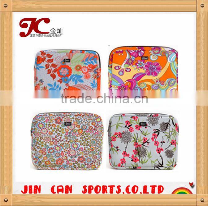 china made promotional customized printed 20 inch laptop sleeve