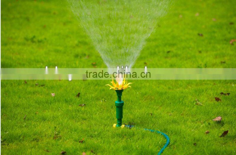 Plastic garden automatic sprinkler gun