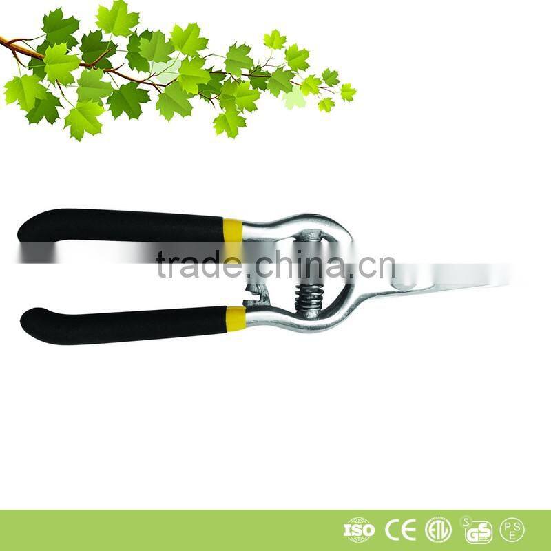 QJ-JG44 High quality carbon steel garden tools for grape scissors, professional pruning scissors garden tools
