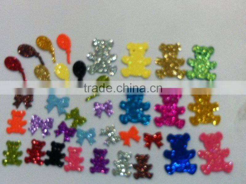 EVA FOAM SHAPES WITHGLITTERS, DIY GLITTRFOAM CRAFT KITS