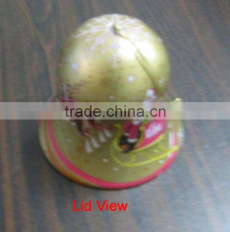 Bell Shaped Chocotate Tin