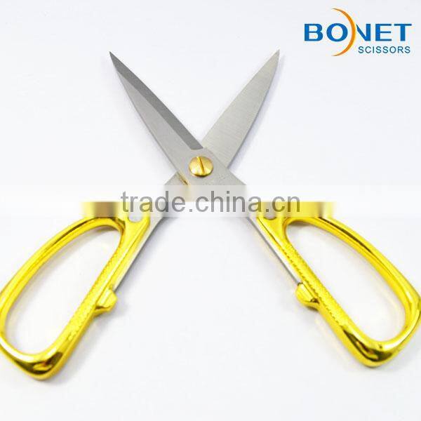 S11009 FDA qualified 7-5/8" traditional china scissor gold tailor scissor