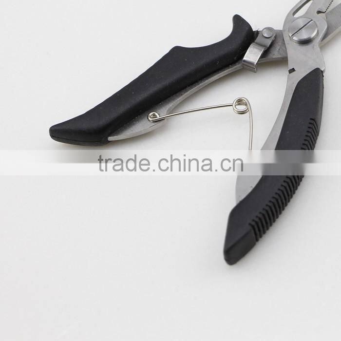 Stainless Steel Fishing Pliers Multi-Purpose With Spring