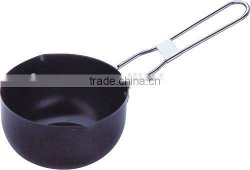 High quality mini sauce pot with long handle