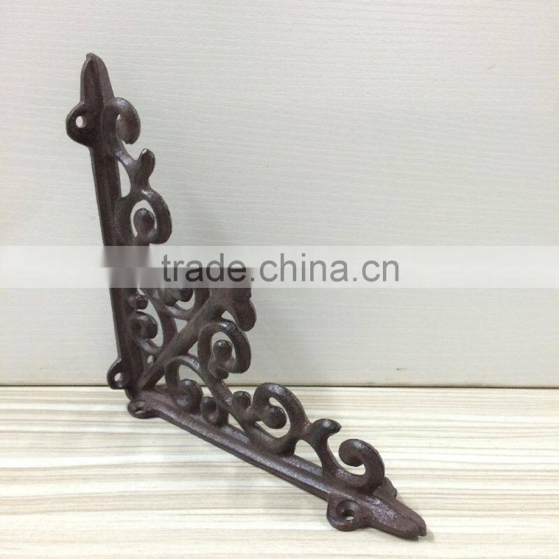 Custom High Quality Antique Triangle Cast Iron wall Bracket