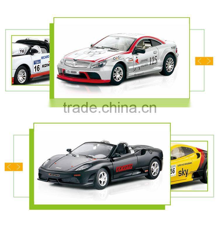 Hot selling remote control steering wheel alloy toy model cars 1:43