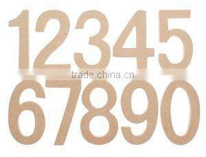 wooden MDF Letter L, alphabet letter