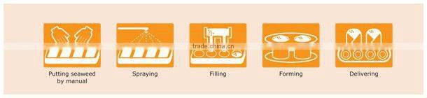 Anko Small Scale Making Frozen Seaweed Shumai Machine