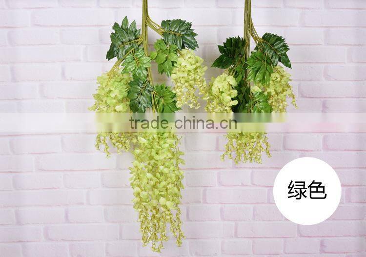artificial fake hanging vine garland for home decoration