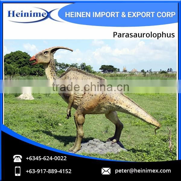 Adventure Park Equipment Animatronic Parasaurolophus Dinosaur for Sale