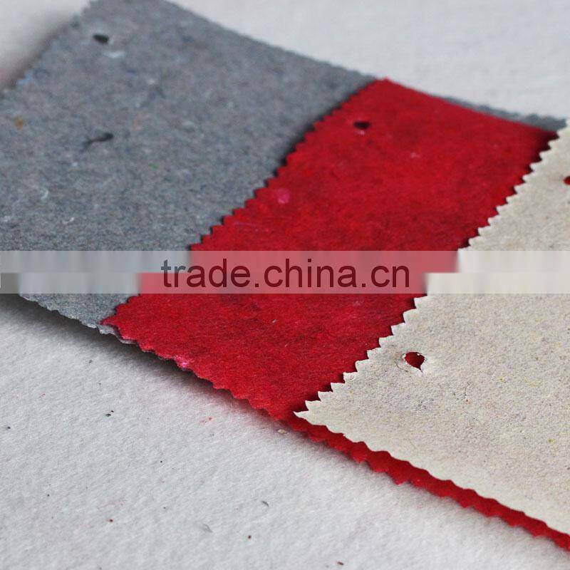 100%cotton recyclable embroidery backing paper printed nonwoven fabric for garment