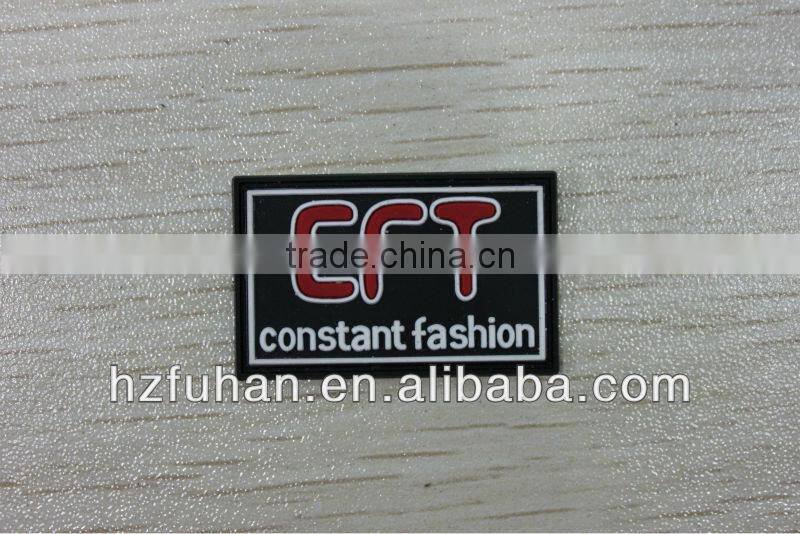 clothes brand rubber label supplier